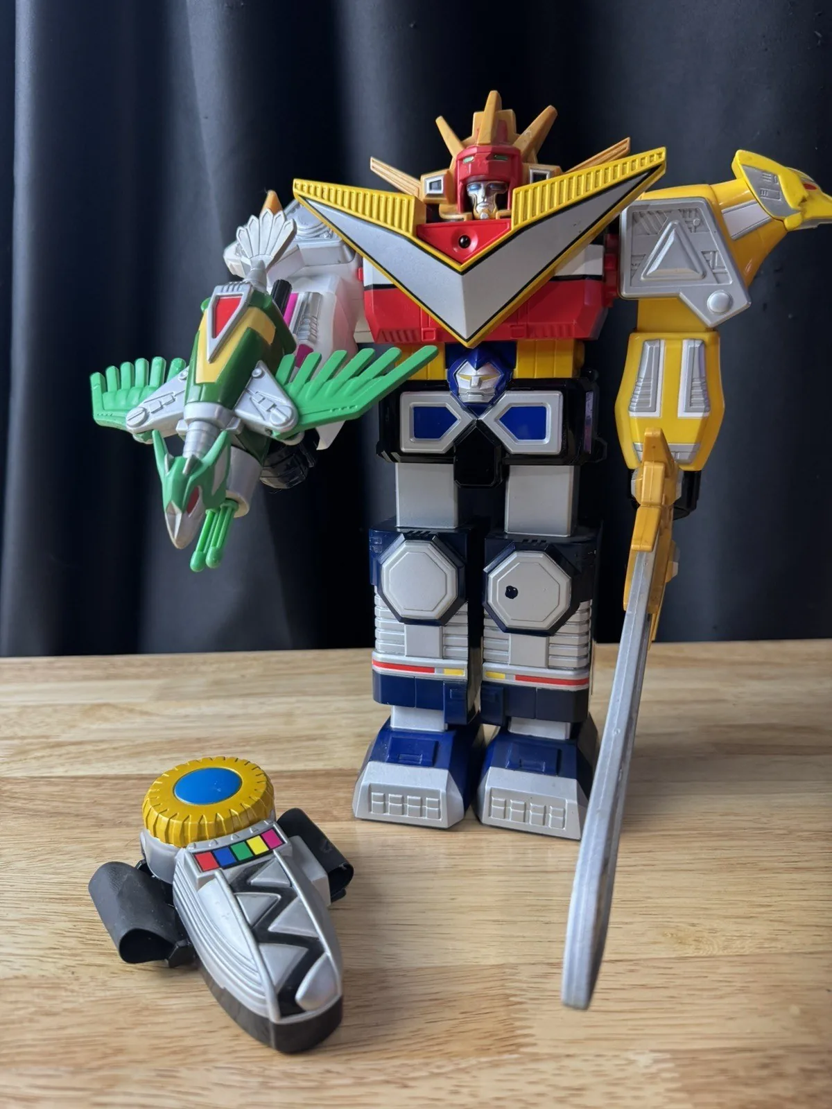 Power Rangers Lost Galaxy Charging Galaxy Megazord Remote Control 1999 Bandai